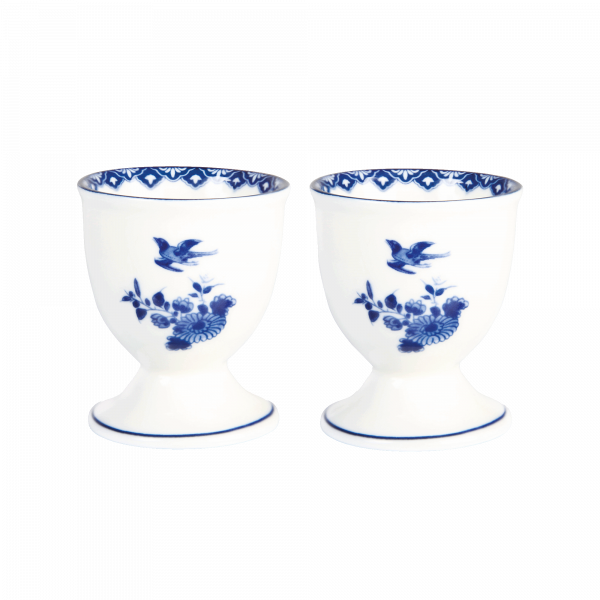 Eierdop Delftware 2 stuks