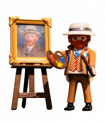 Playmobil Van Gogh Museum 18pc 8pcセット PLAYMOBIL | El Dormitorio - Van Gogh Museum shop