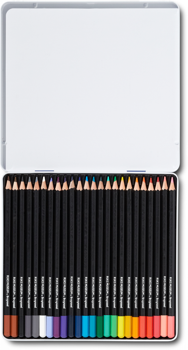 24 kleurpotloden | Het Melkmeisje | Rijksmuseum Shop