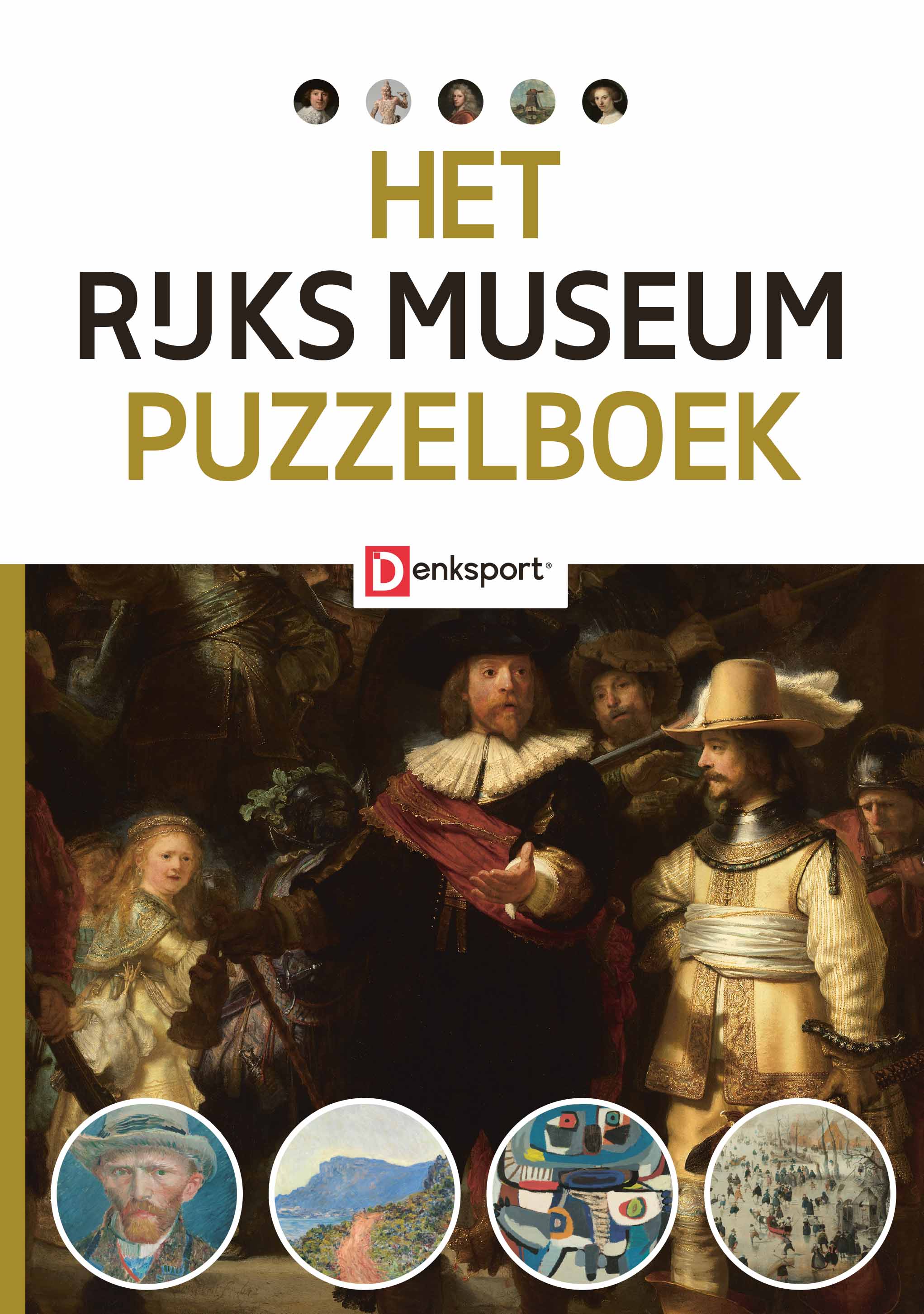 Broederschap Het strand Bij naam Het Rijksmuseum puzzelboek - Denksport | Rijksmuseumshop.nl | Rijksmuseum  Shop