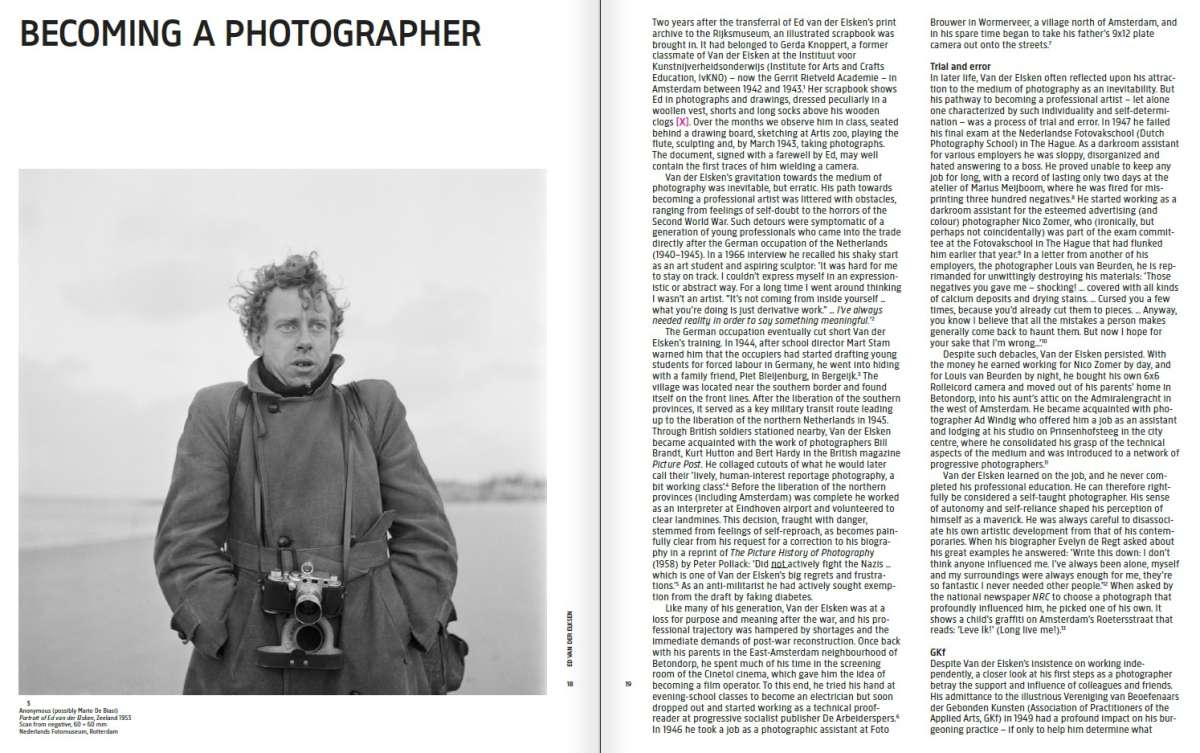 Ed van der Elsken: Up Close | Exhibition books | Books