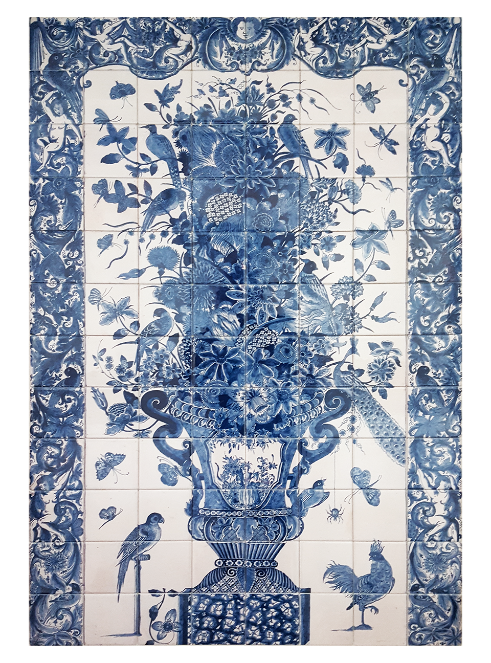 naast Struikelen Vergevingsgezind Keramisch Tegeltableau Delfts blauw | Rijksmuseum Shop