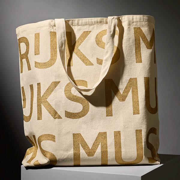 RM XL tote Gold Festive