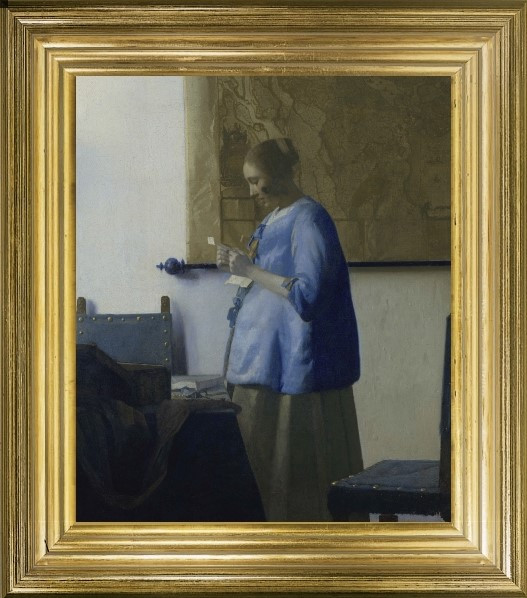Oleograph | Woman Reading a Letter