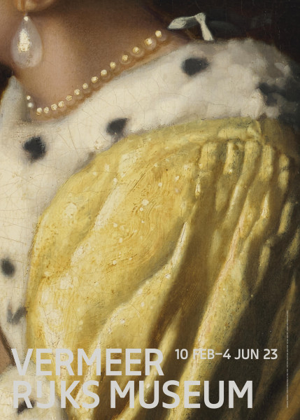Vermeer poster yellow