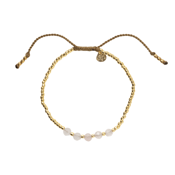 Bracelet Card Merian Rose Quartz