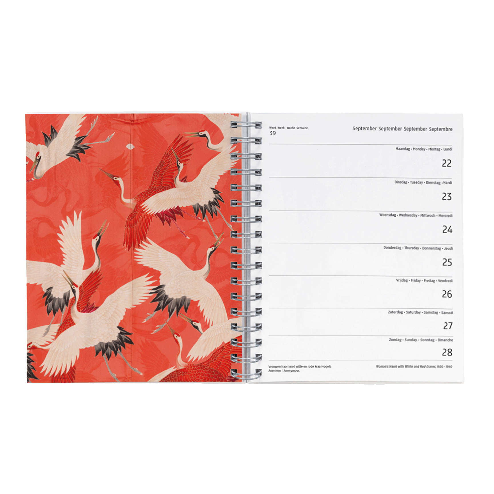 Weekly planner 2025 Calendars and diaries Stationery Rijksmuseum Shop