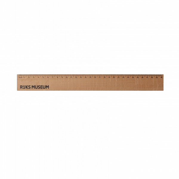 Houten liniaal Rijksmuseum