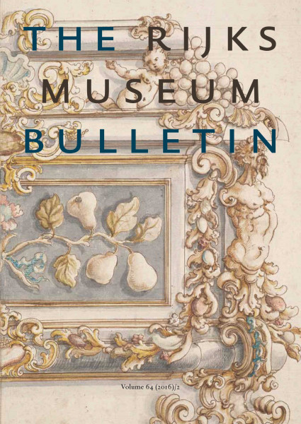 2016-2 The Rijksmuseum Bulletin