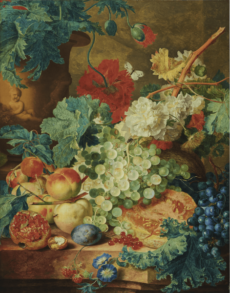 Poster | 'Still Life with Flowers and Fruit'