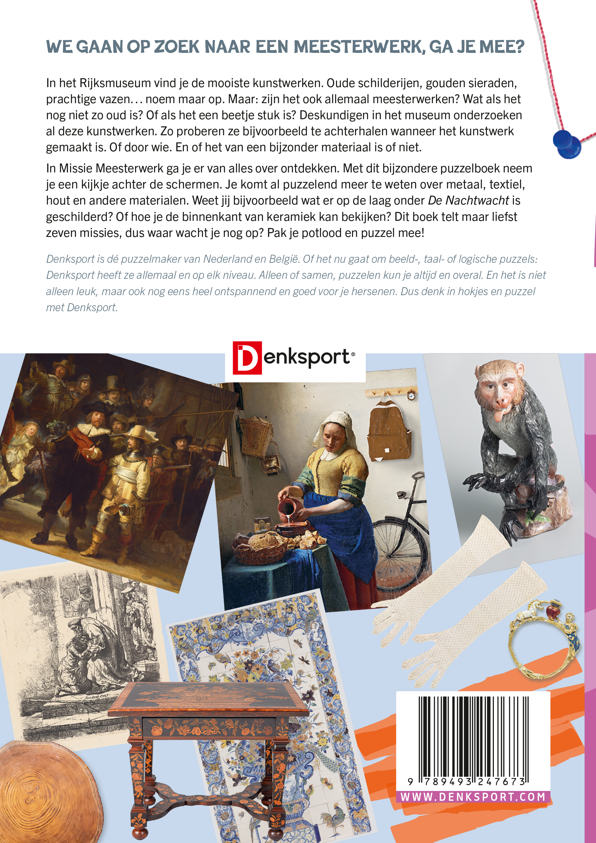 Souvenir Vluchtig dilemma Missie Meesterwerk puzzelboek | Tentoonstellingsboeken | Boeken |  Rijksmuseum Shop