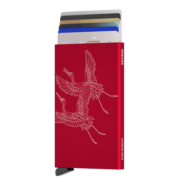 Cardprotector Cranes Red