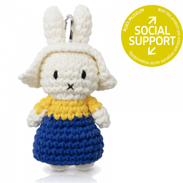 Miffy x Milkmaid keychain