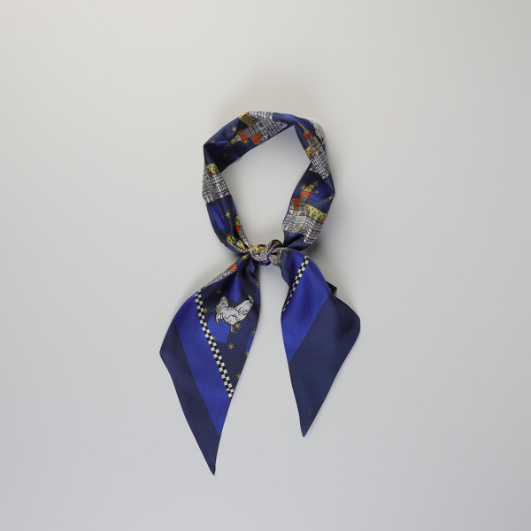 Zijden Twilly | Cuypers blauw