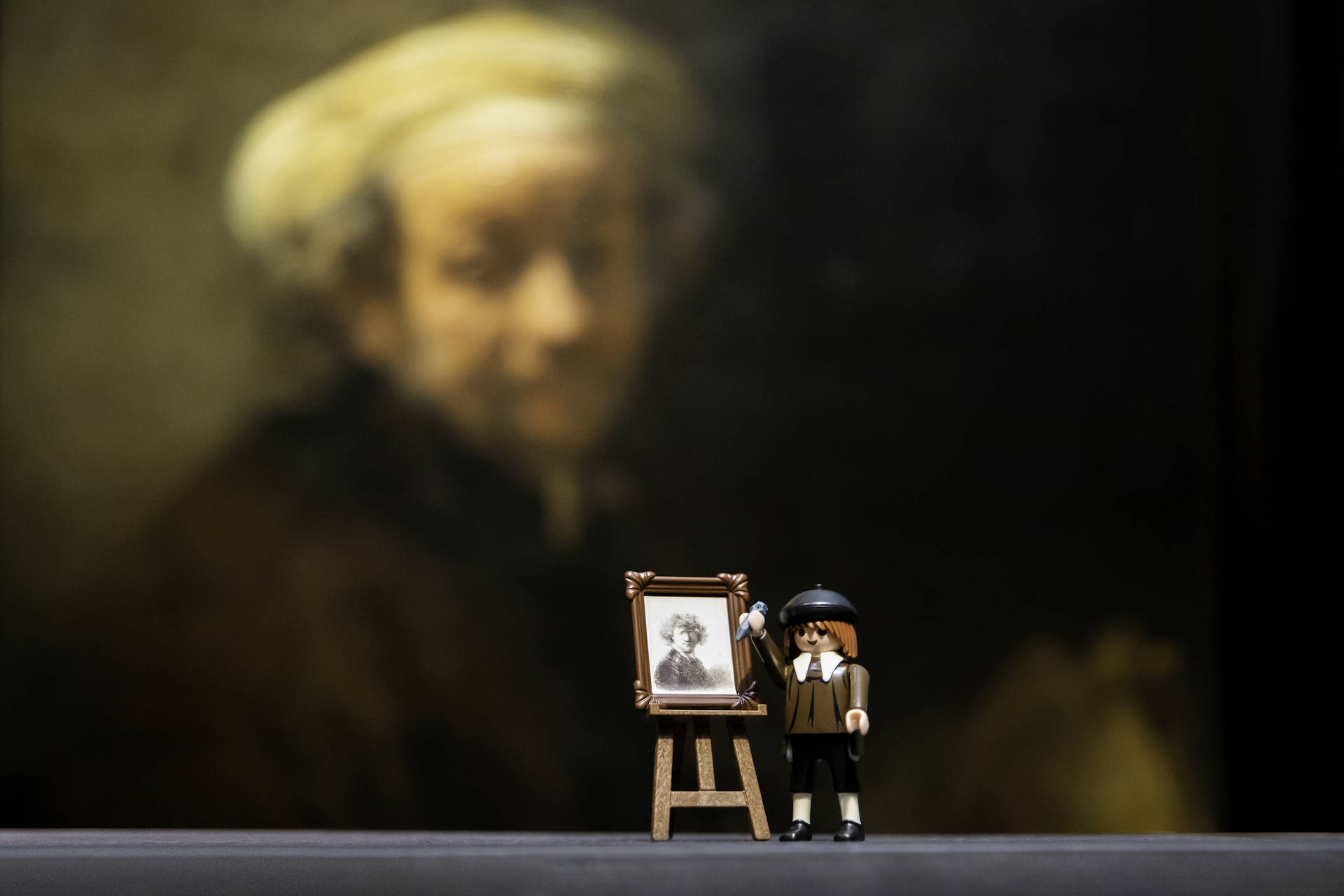 Playmobil Selbst-Porträt Rembrandt von Rijn 70456 Neu & OVP Rijks Museum Maler 