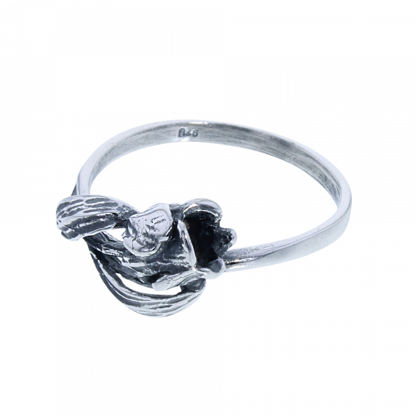 Ring Tulp Zilver