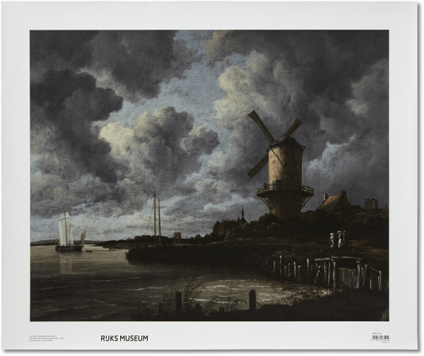 Canvas | The Windmill at Wijk bij Duurstede