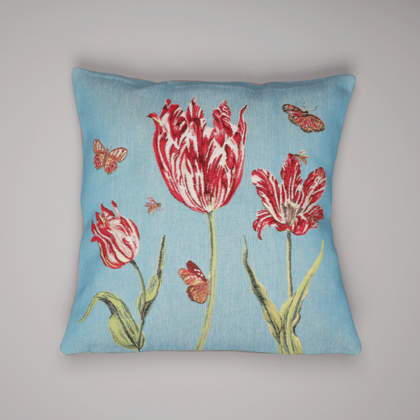 Kussen Marrel blauw tulp