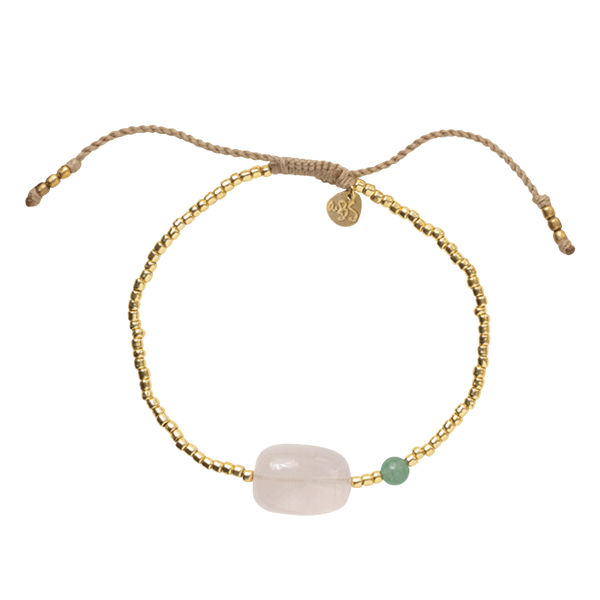 Bracelet Surprise Merian Rose Quartz Aventurine