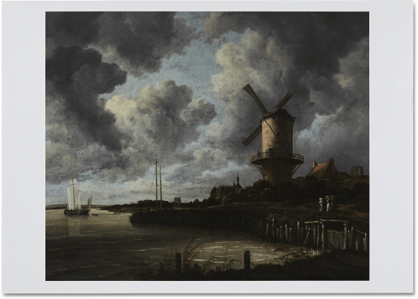 Poster | 'Windmill at Wijk bij Duurstede'