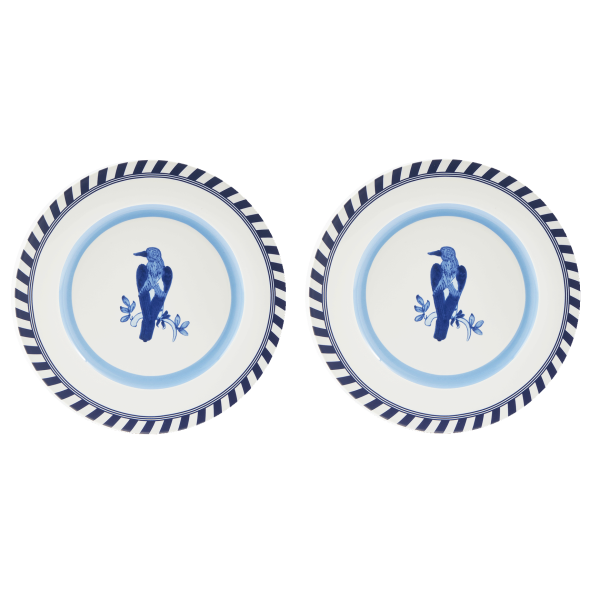 Plates set of 2 | Blue
