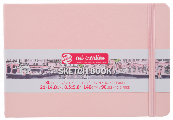 Schetsboek A5 | Roze