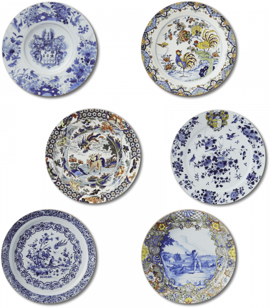 Coasters | Delft Blue Plates