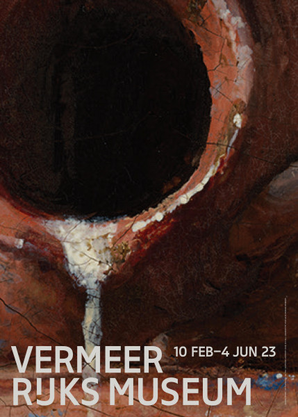 Vermeer poster terracotta