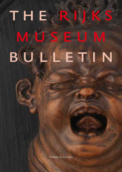 2015-1 The Rijksmuseum Bulletin