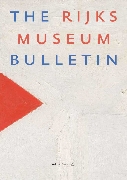 2013-3 The Rijksmuseum Bulletin