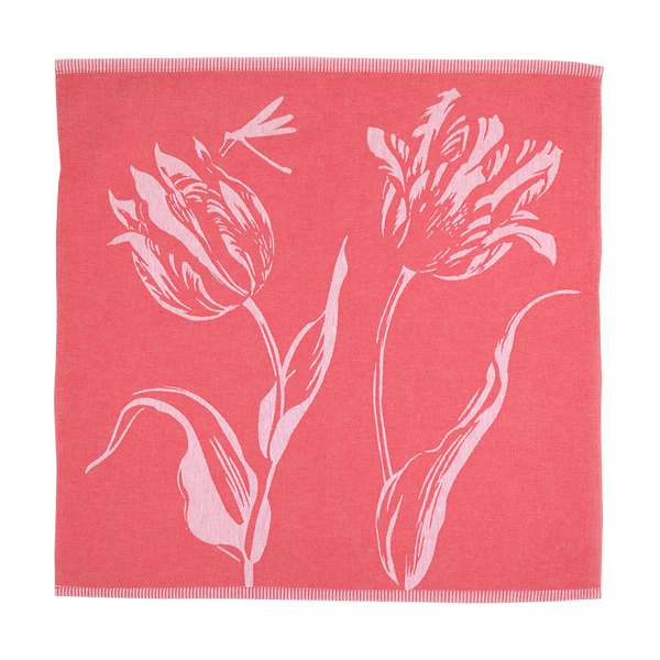 Tea towel Marrel Tulip Red