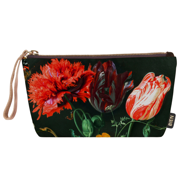 Snooze Kerel Nest Make-up tas | Bloemen de Heem | Rijksmuseum Shop