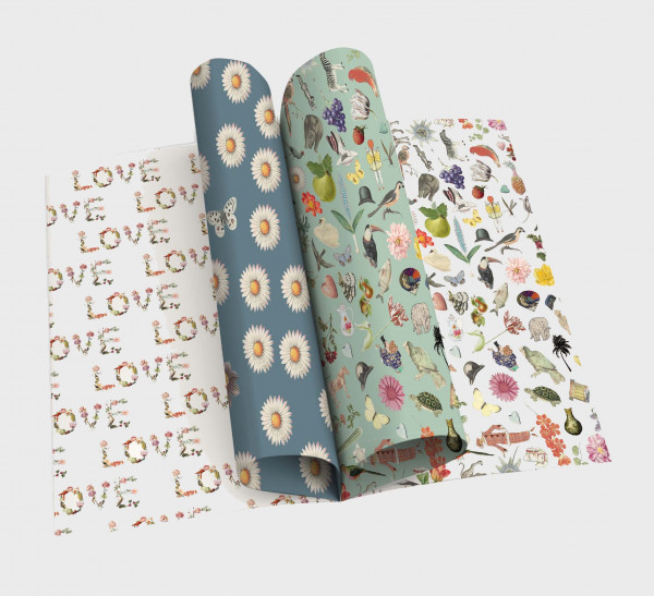 Cadeaupapierboek Art Alfabet