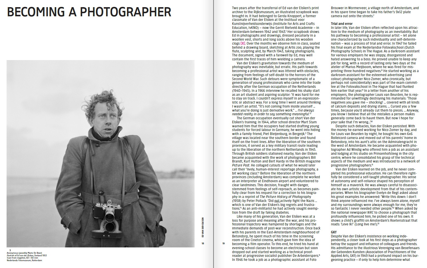 Ed van der Elsken: Up Close | Tentoonstellingsboeken | Boeken