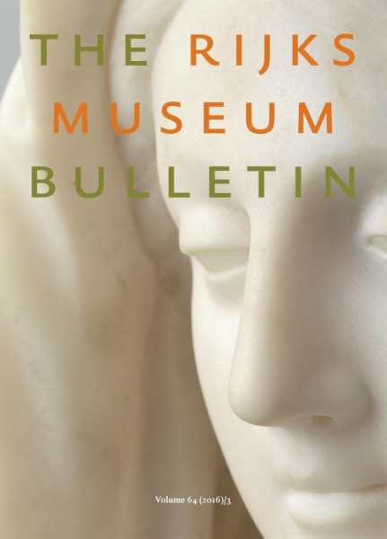 2016-3 The Rijksmuseum Bulletin