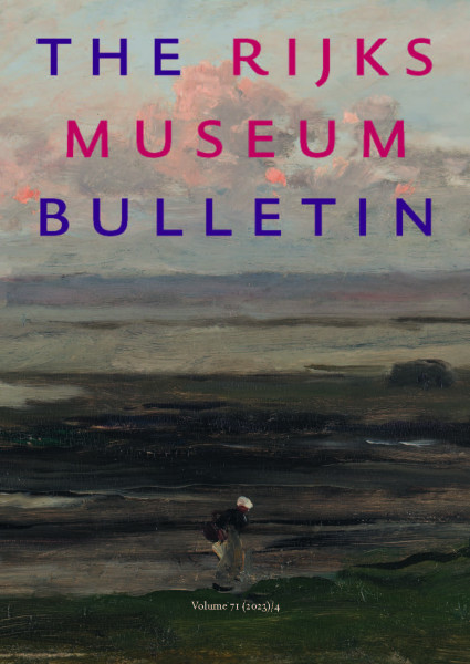 2023-4 The Rijksmuseum Bulletin