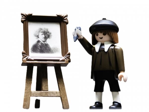 Playmobil | Rembrandt Self-Portrait