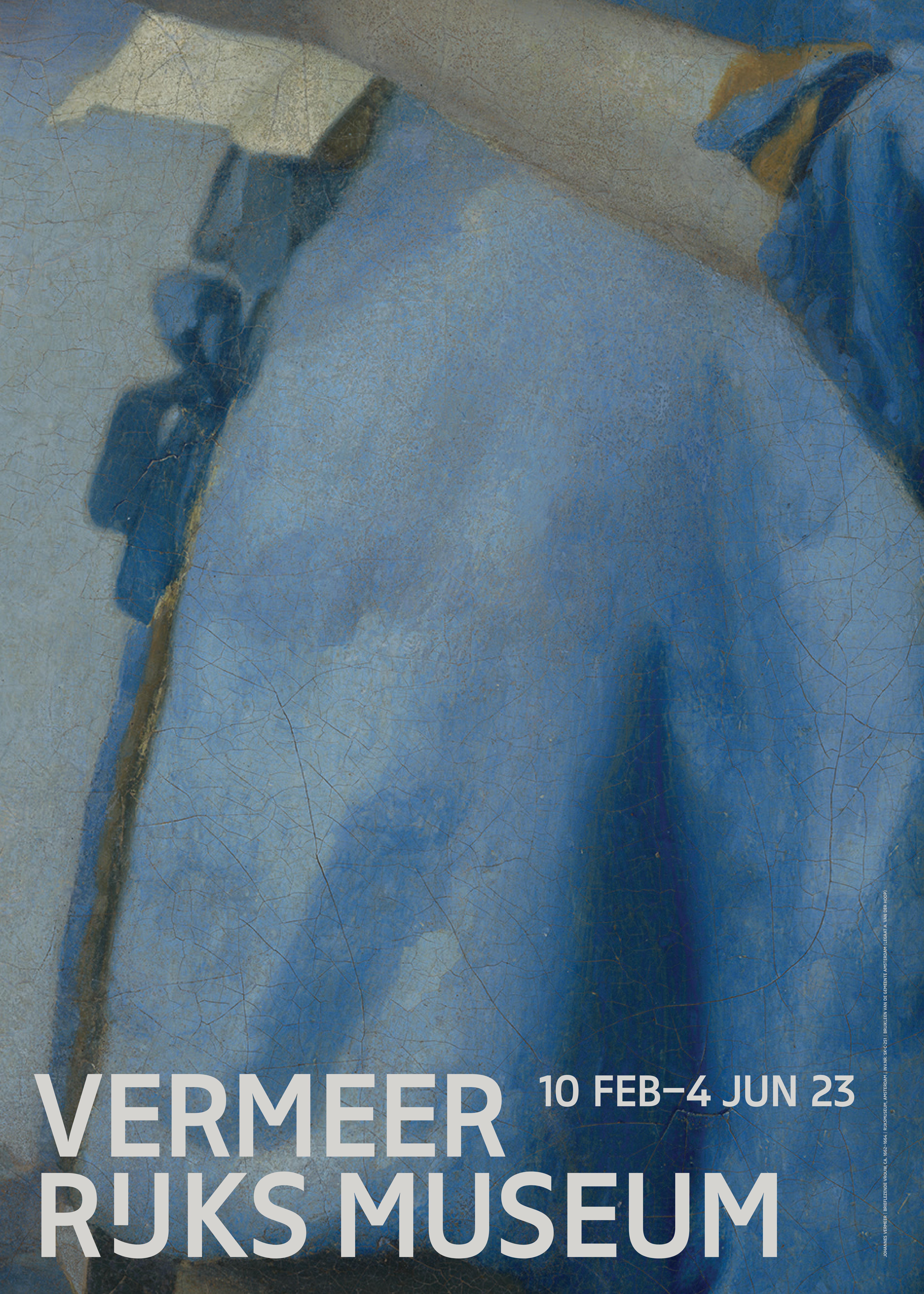 Vermeer poster blauw | Vermeer | Rijksmuseum Shop