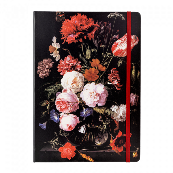 Schetsboek Stilleven met bloemen