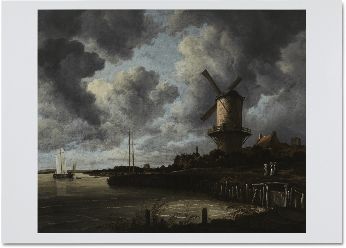 XL poster | De molen Wijk bij Duurstede l 50x70cm | Rijksmuseum