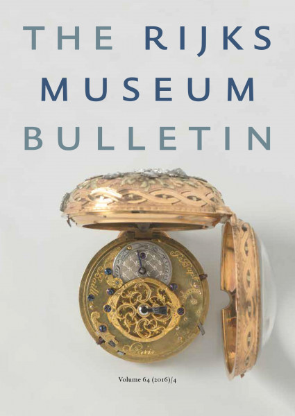 2016-4 The Rijksmuseum Bulletin