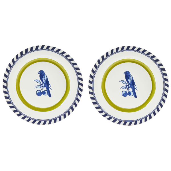 Borden set bird groen