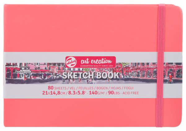 Schetsboek A5 | Rood