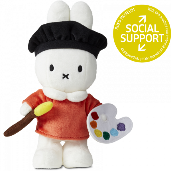 Miffy The Painter | Plush Toy